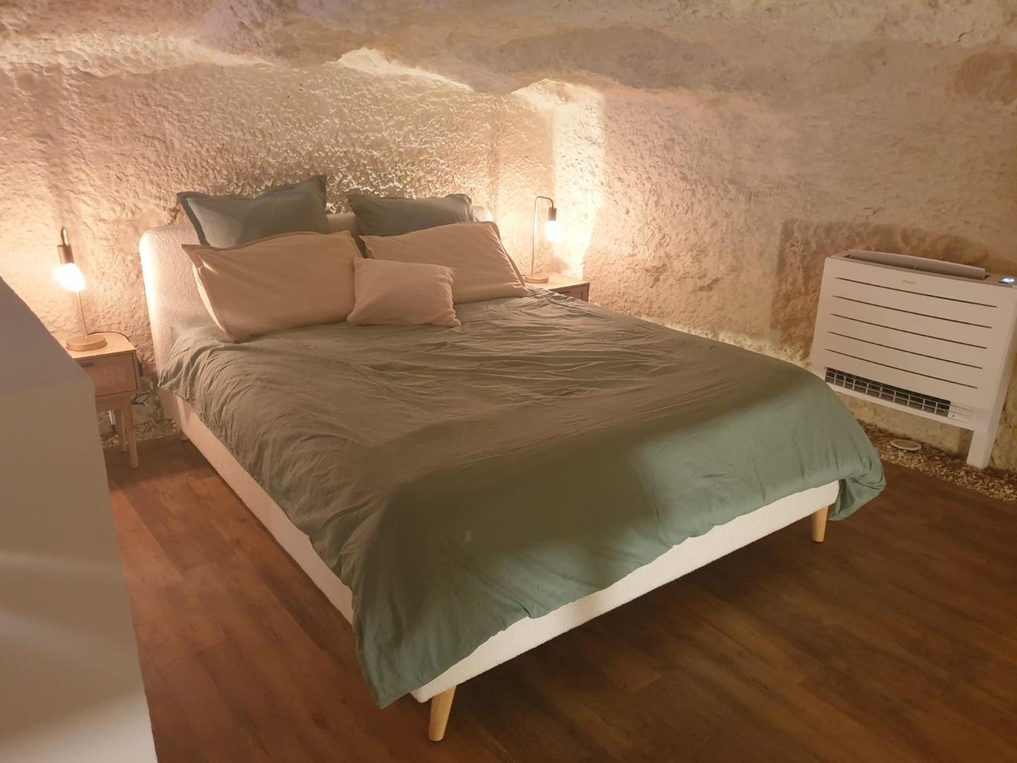 La Grotte Du Bonheur Apartman Cangey Kültér fotó